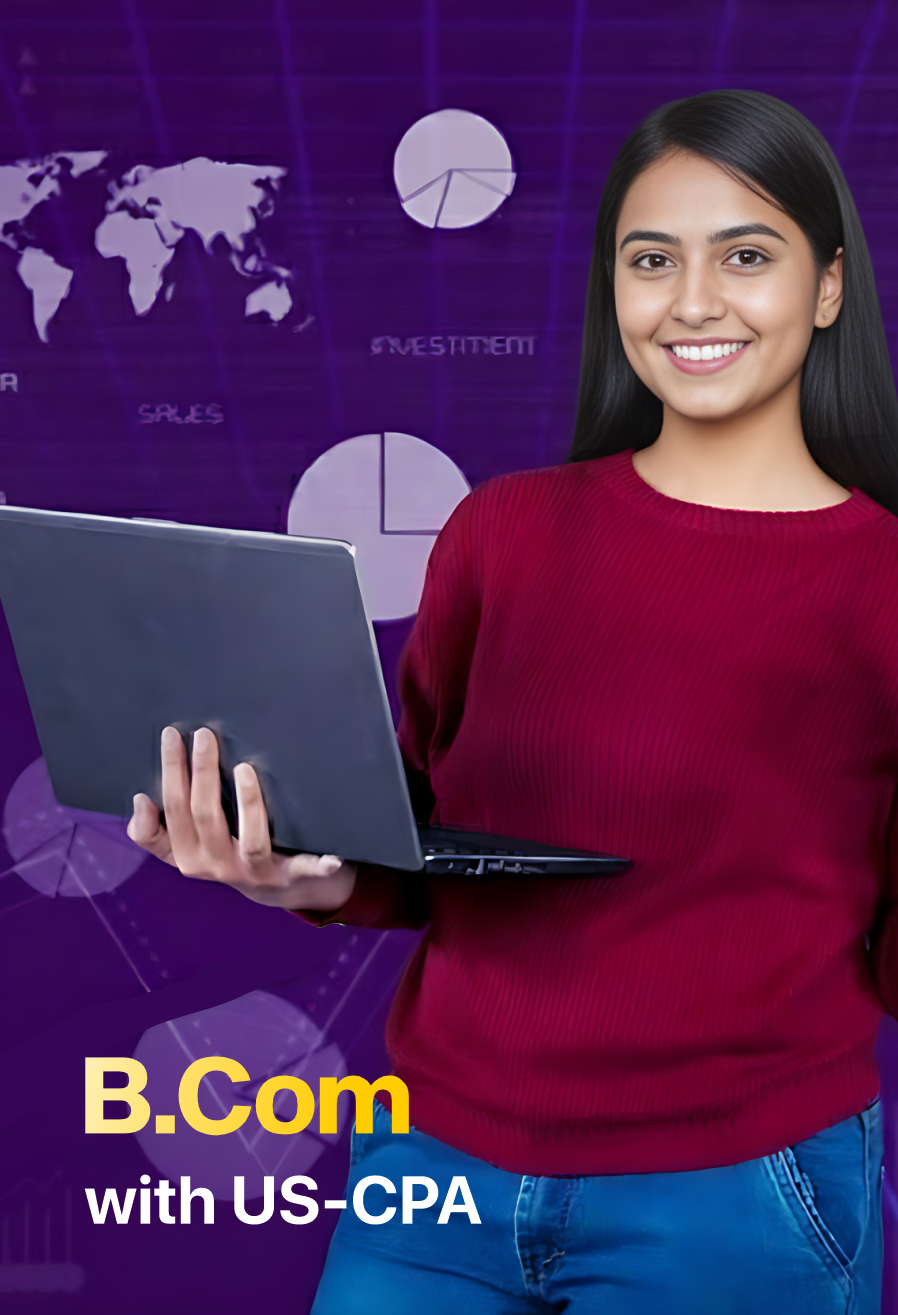 B.Com with US-CPA