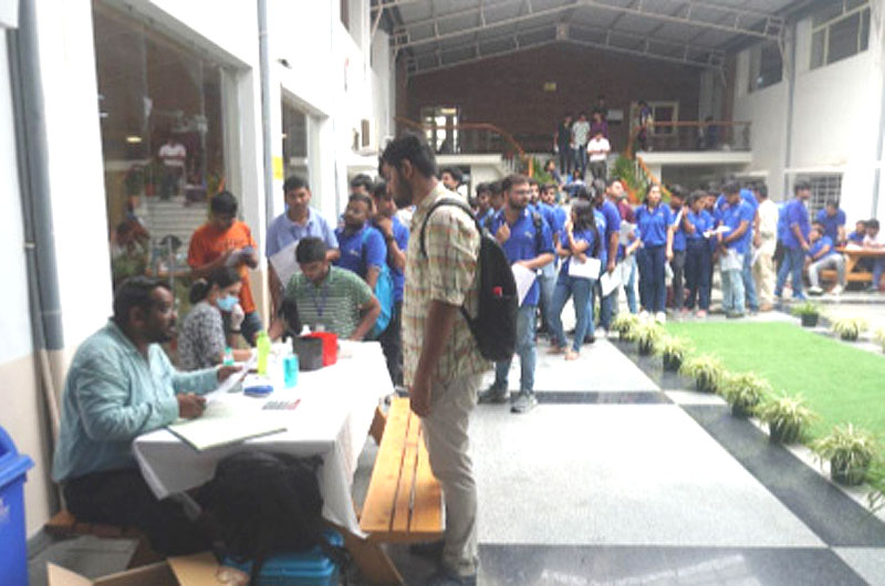 Blood donation drive