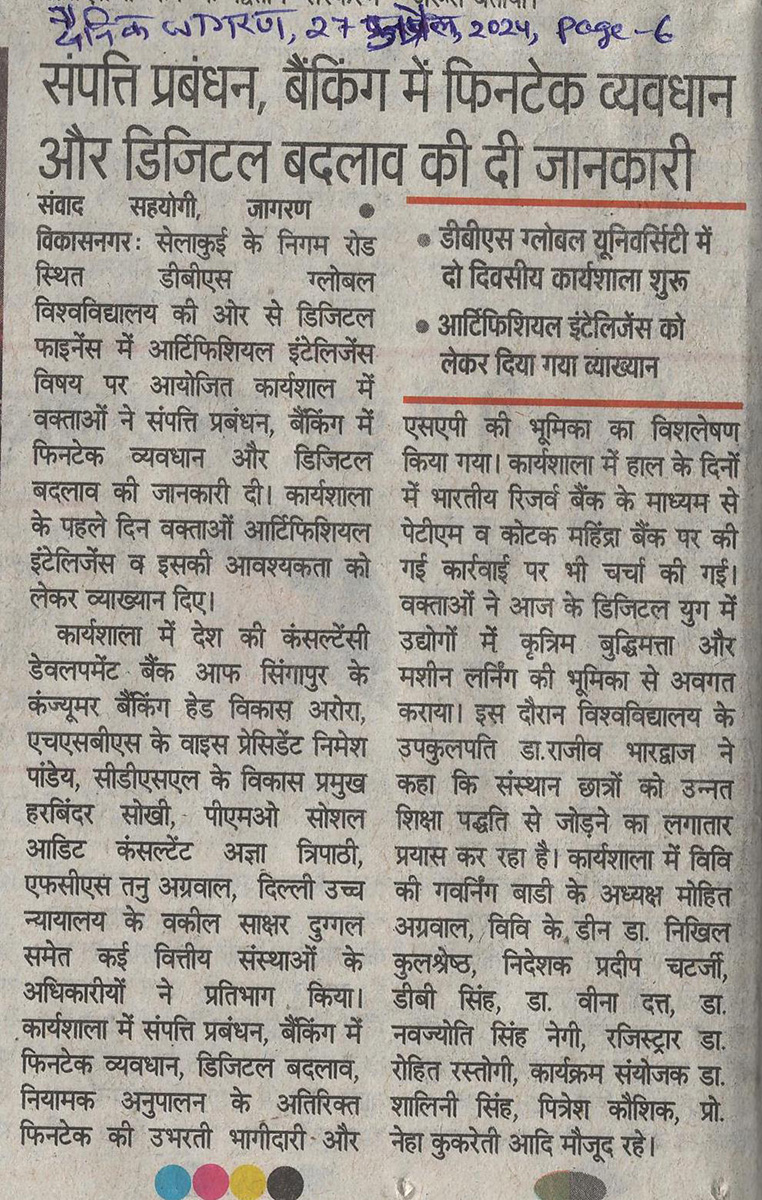 Dainik Jagran - 27-Apr-24